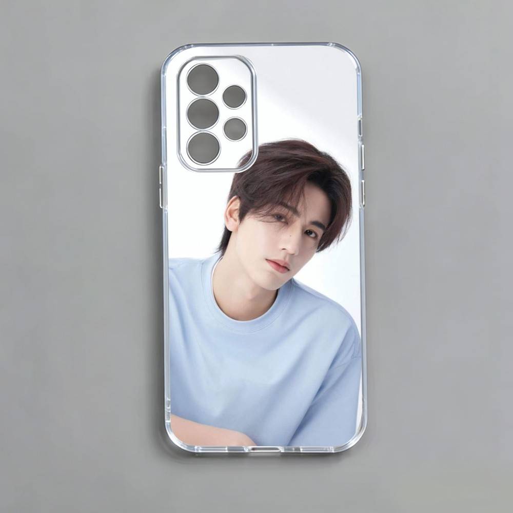 Handsome Krien Zhang L-Linghe Phone Case For Samsung S25,S24,S21,S22,S23,S30,Ultra,S20,Plus,Fe,Note,10,9,5G Transparent Cover