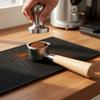 51mm Bottomless Portafilter Easy to Clean 51mm 3-Prong Coffee Handle Uncovered Portafilter Rust Resistant Espresso Group Handle