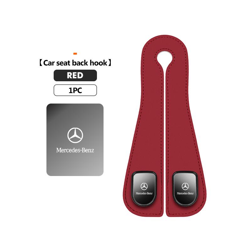 Adesivo per Auto Per Mercedes Benz Gancio Borsa per Poggiatesta Auto Porta Borsa Schienale Sedile Appendioggetti Storage Appendiabiti Classe AMG A C E S G W201 W210 W108 W204