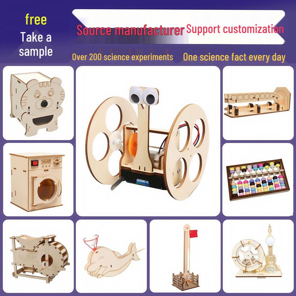 Children's Science and Education DIY Experiment Kit: Assembly Toy for Student Projects