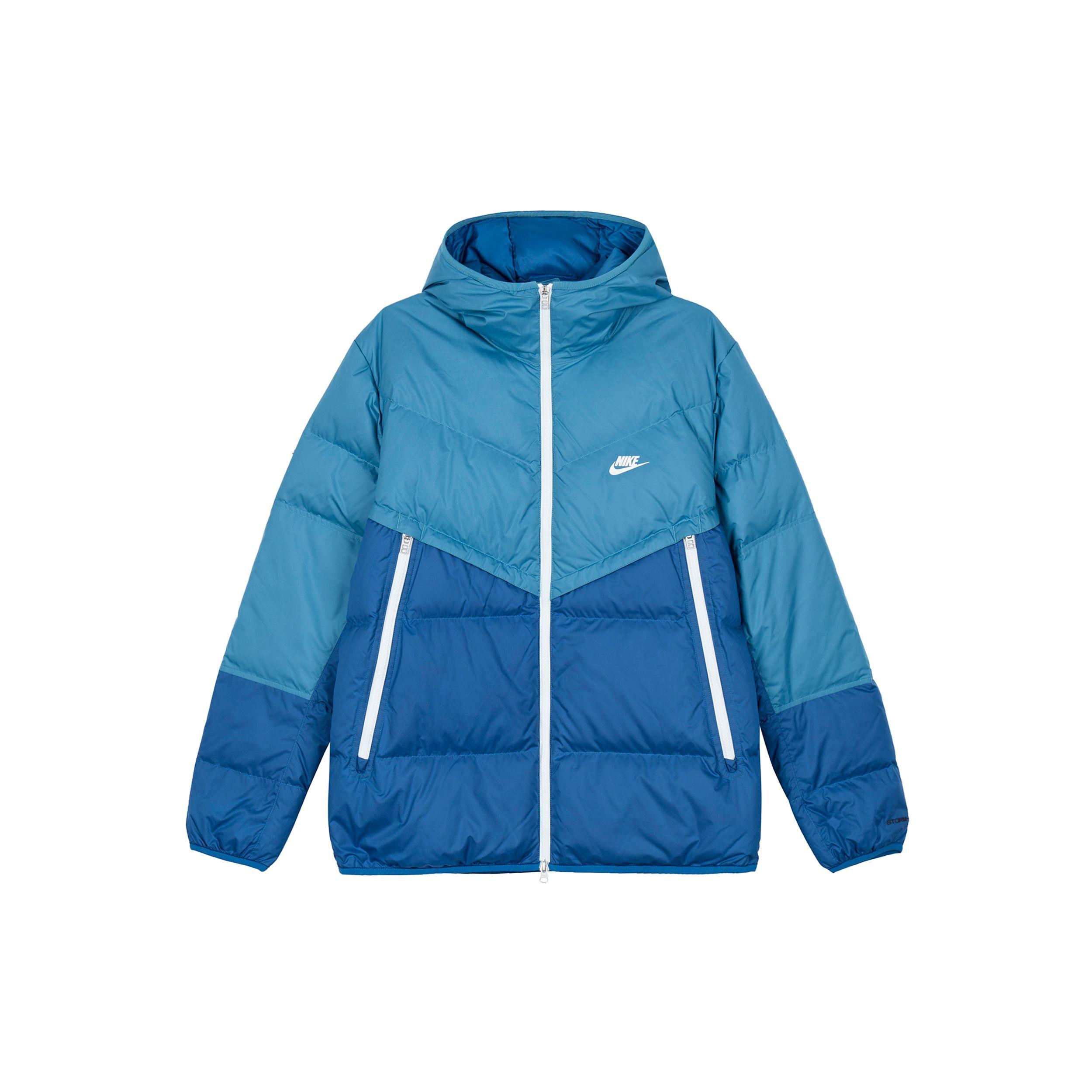 

Nike Верхній чоловічий пуховик з капюшоном Sf Windrunner синій DD6796-415 XL