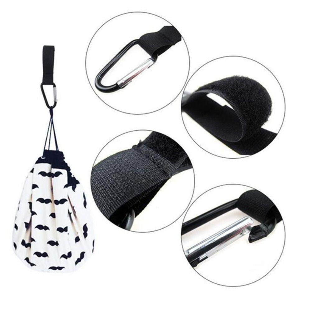 Car Aluminum Zinc Zinc Alloy Carabiner Baby Stroller Hook Clip Stroller Accessories Pram Hook Stroller Hanger