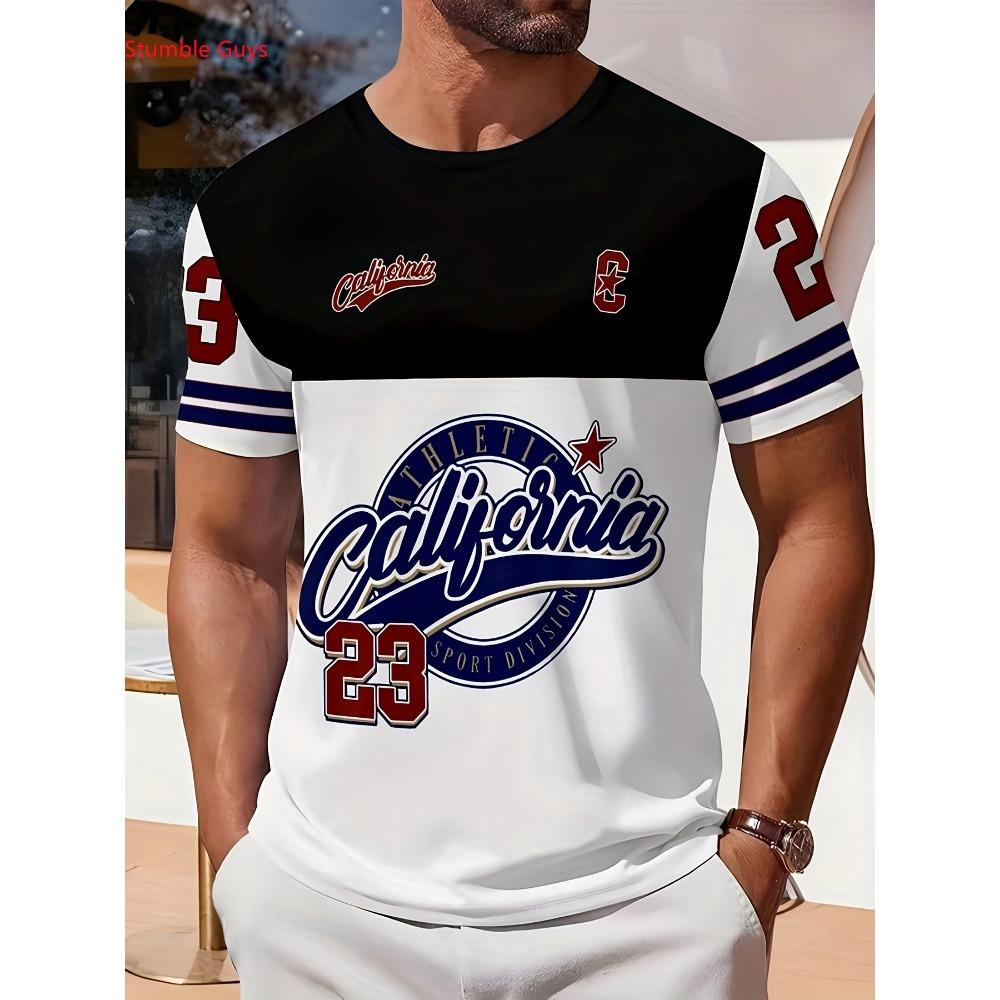 Fashionable and breathable men s street jersey T-shirt 2XS
