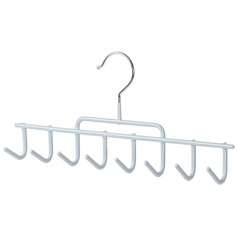 

2/1Pcs Multi Purpose 8-hook Hanger, Capable of Hanging Straps/hats/underwear/belts, Etc, with Strong Load-bearing Capacity 1Pc сірий колір