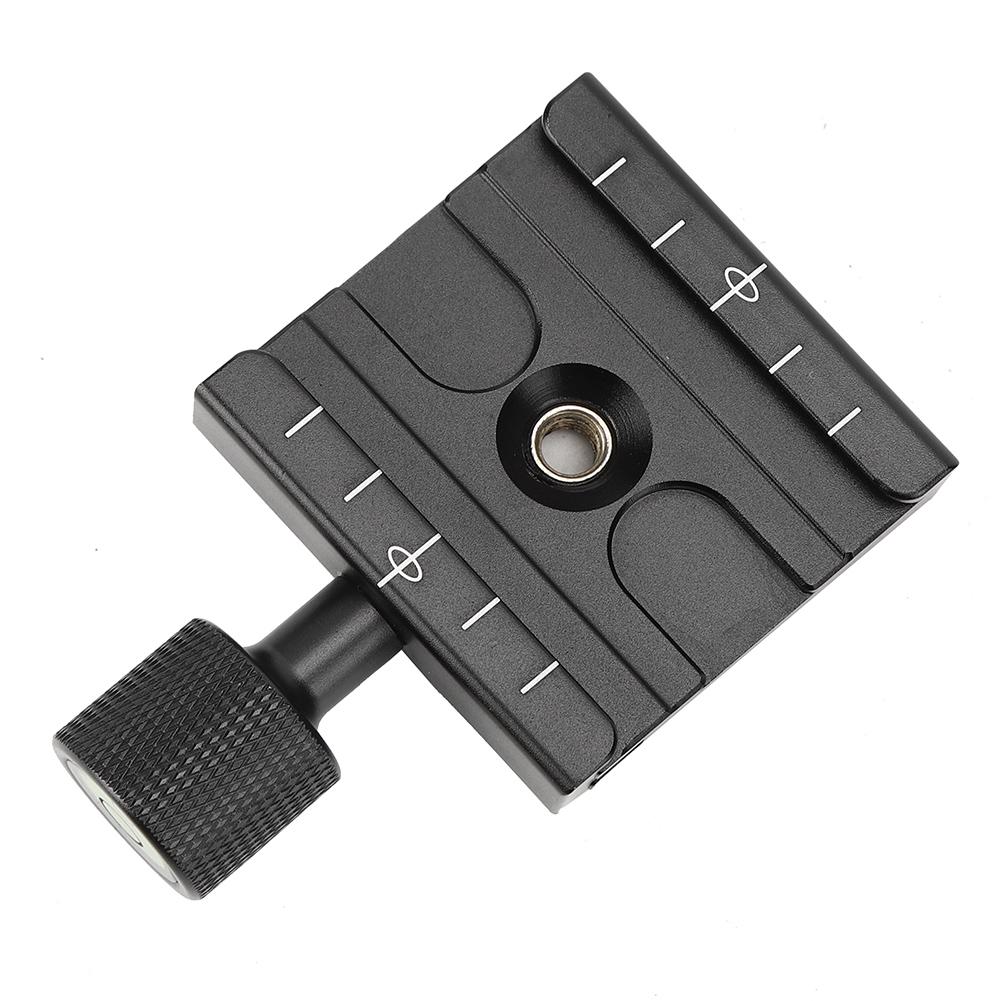 50mm Aluminium Alloy Universal Ballhead Quick Release Plate Clamp Quick Conversion