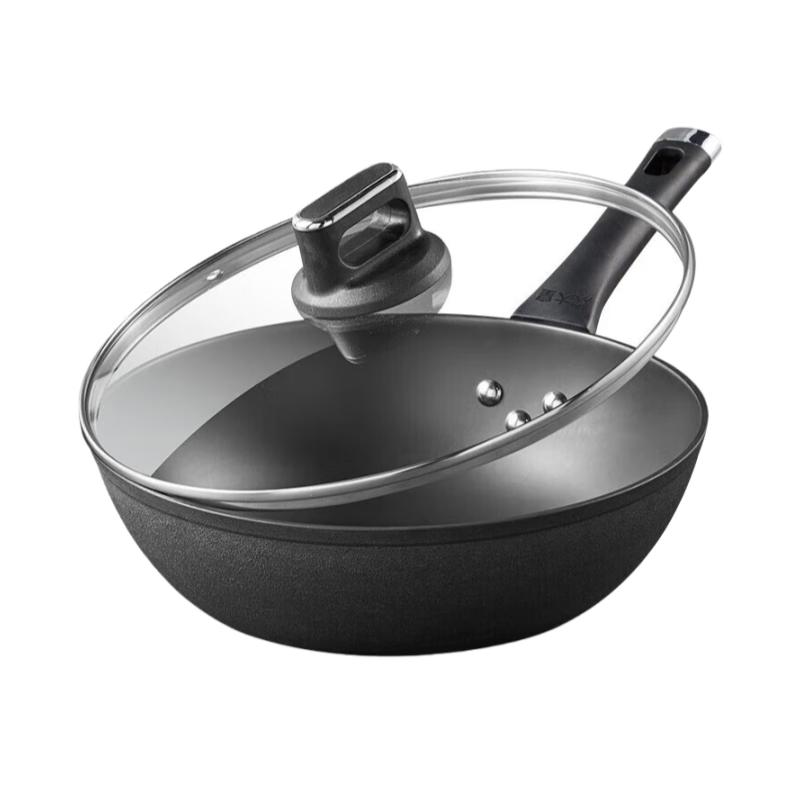 Chui Da Huang 32cm Cast Iron Wok