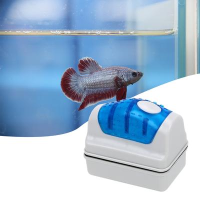 Aquariumbürsten, Magnetbürste, Kunststoffschwamm, Schwimmbürste zum Reinigen von Glas und Fenstern, Algenkratzer, Reinigungsbürste, Aquariumzubehör, Werkzeuge
