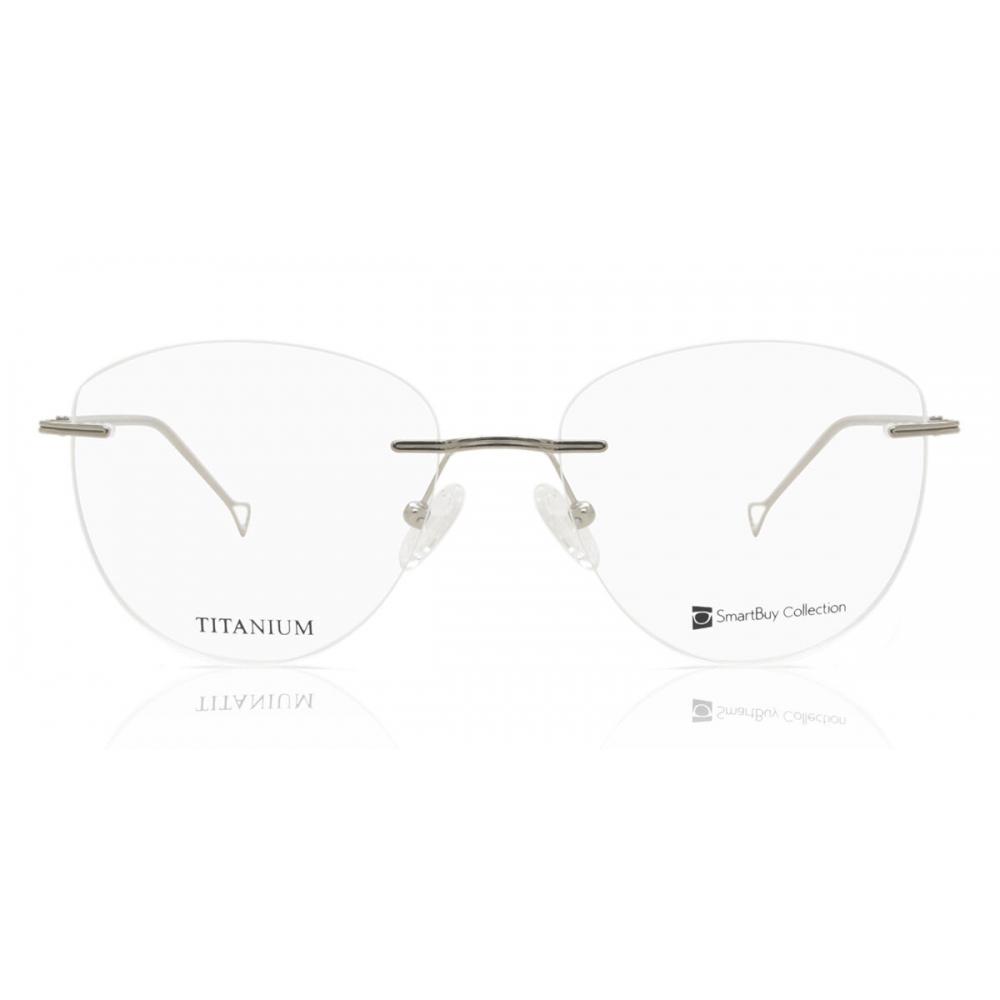 

Rimless Oval Grey SmaRtbuy Collection Daria Rt 0036 C3 Fashion Unisex Eyeglasses /53-17-142