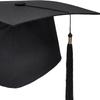 Graduation Cap with Tassel Doctoral Hat Adjustable Student Bachelor Hat Bachelor Graduation Cap for High School & Bachelor