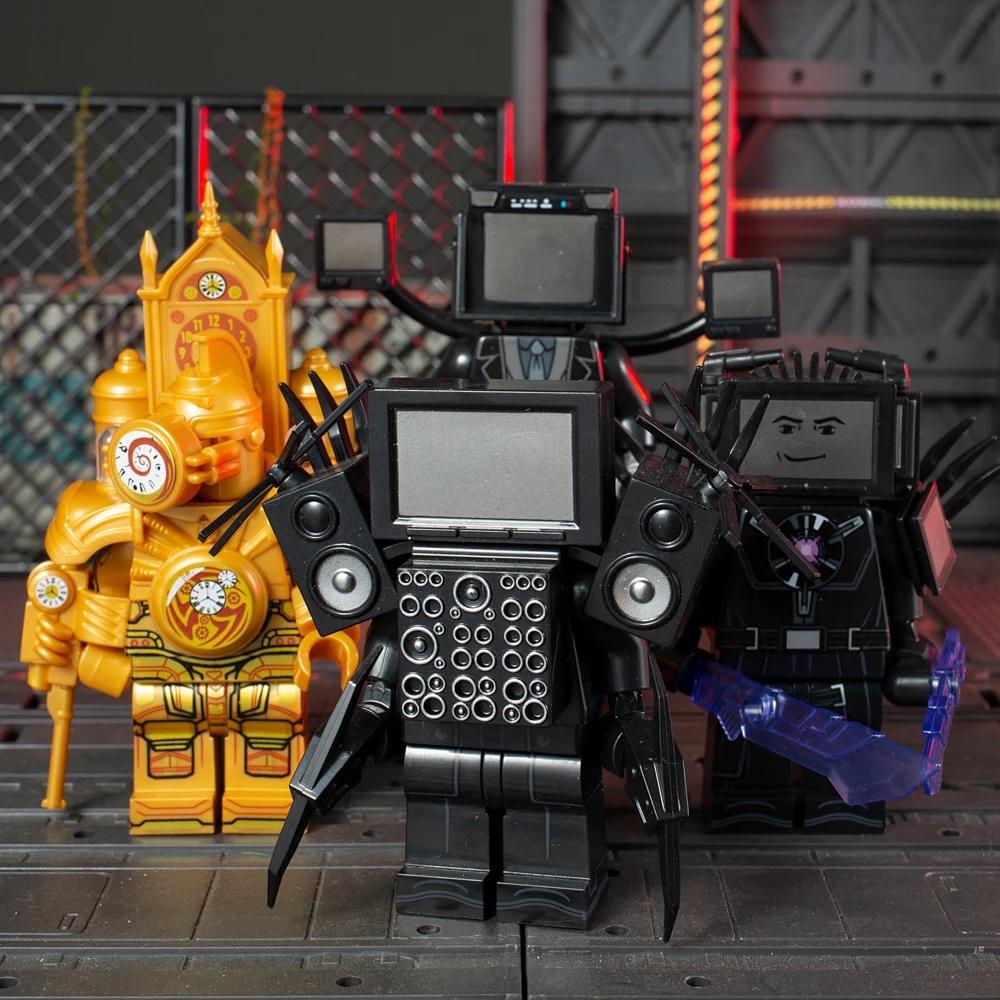 

Игрушки-конструкторы для детей «Телевизормен», «Туалетмен»