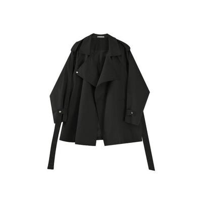 Jachetă largă pentru femei, de primăvară-toamnă, trenci casual