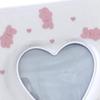 3 Inch Mini Photo Binder Cute Love Heart Hollow Photocard Holder Book Business Card for
