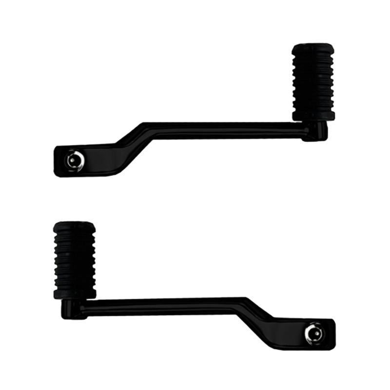 Motorcycle Front Rear Gear Lever With Conversion Axis Heel Toe Shifter Lever For Fat Boy Dyna Softail