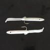 5Pcs/Pack 12cm/4.2g PVC Fishing Lure Lightweight Impact Resistant Artificial Eel Bait for Sea Fishing