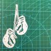 Boxing Two Gloves Scrapbooking Metal Cutting Dies Stencils For Diy Album Paper Card Decor