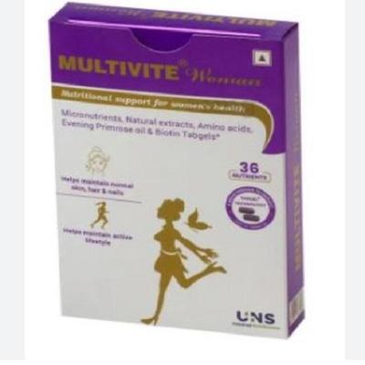Multivite Woman Health Supplement Softgel with Essential Vitamins & Minerals 15 Soft Gelatin Capsules