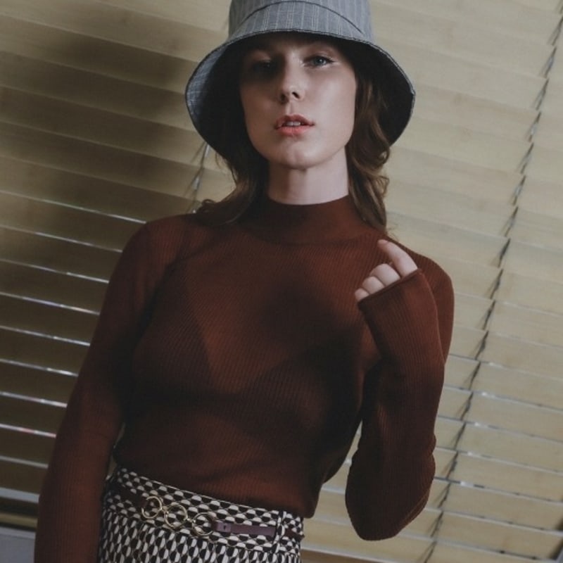 

evance Линейное ведро_бежевая клетка Beige Tatancheck