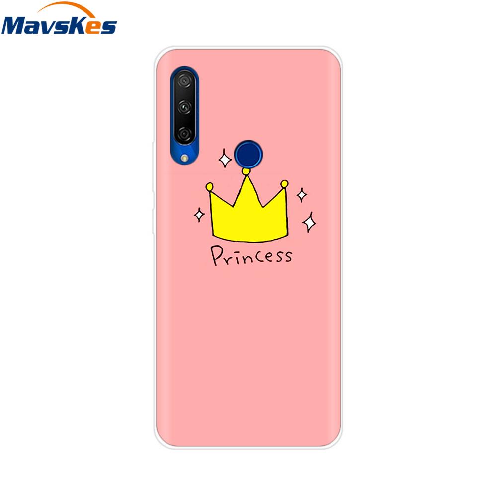 Painted Case For Alcatel 1S 2020 5028Y 5028D Case TPU Soft Silicone Cover Funda For Alcatel 1S 2020 Case Cover Etui Bumper Coque