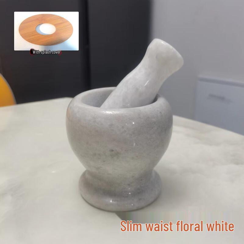 Набор для измельчения чеснока из натурального камня