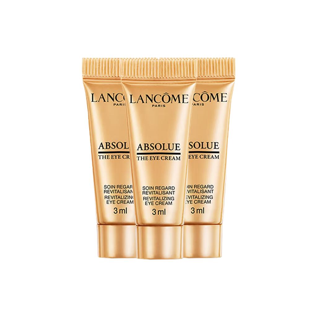 LANCÔME Absolue The Eye Cream Wrinkle Reducing & Smoothing Sample Set 3ml/5ml