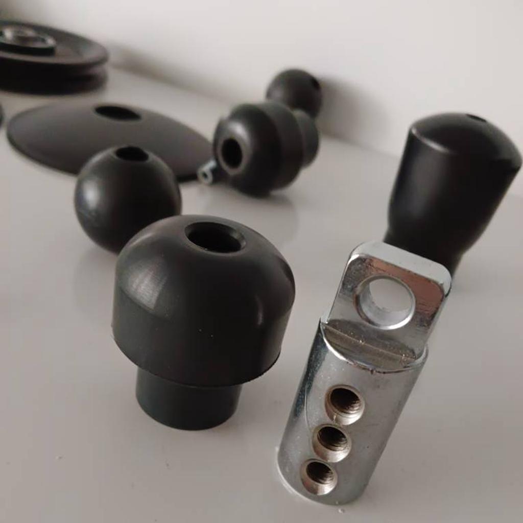 Gym Machine Cable Stopper Ball Stopper Fixing Kit Terminals for for 5/6mm