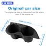 For Toyota C-HR 2024-2027 Center Console Cup Holder Storage Box Drink Holder Organizer Tray LHD Black Car Interior Accessories