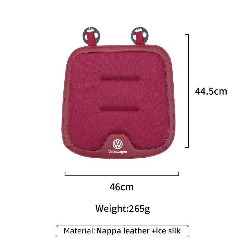 Cup Holders Car Seat Cooling Cushion Driver Booster Pads Mesh Breathable Seat Cover For Volkswagen VW Golf 4 6 7 GTI Tiguan PassSZ7