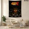 Five Nights Freddy'S Horror Anthology Tapestry Wallmounted Background Cloth Work Of Art Homestay Soft Decoration Tapestry Background Cloth