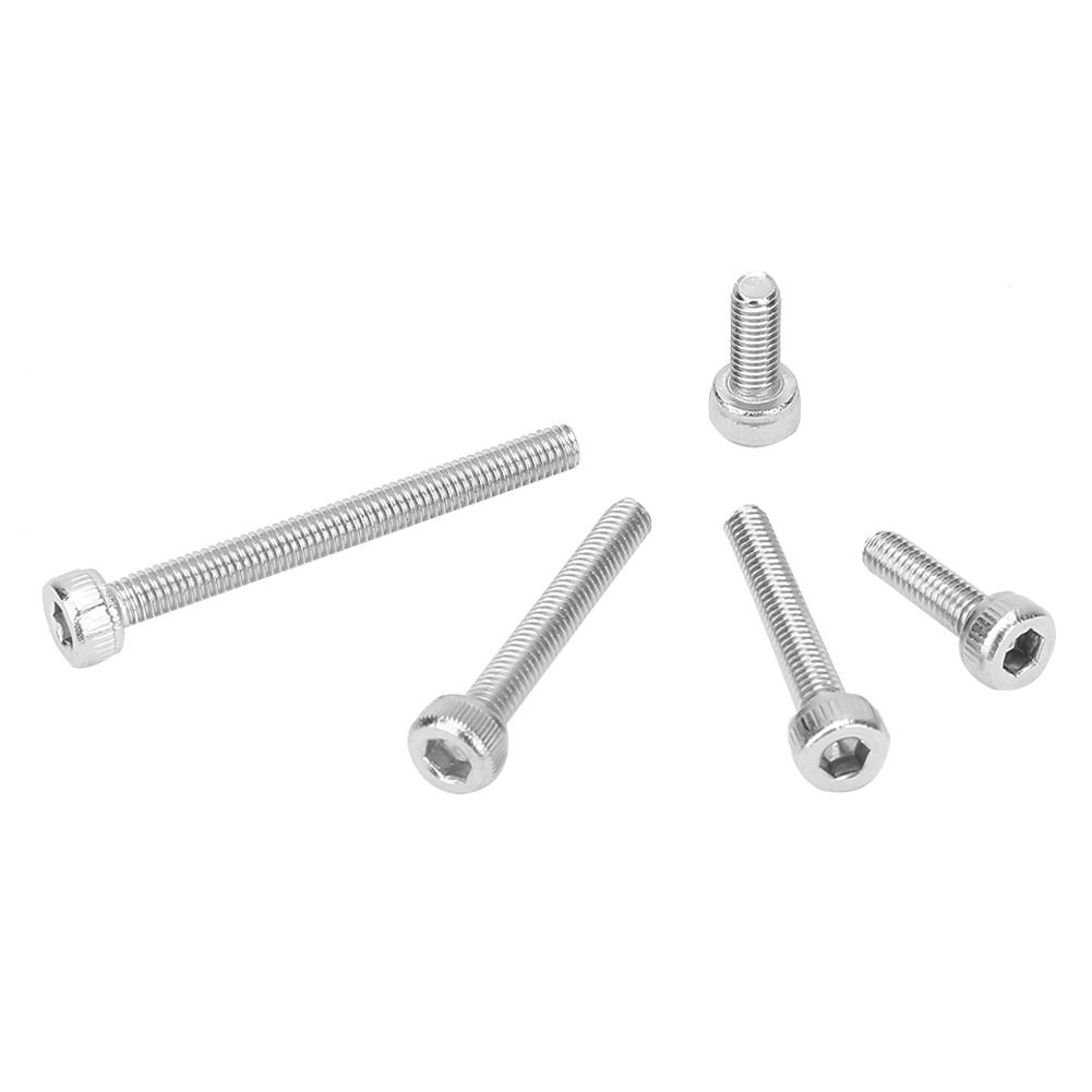 300pcs M2 M2.5 M3 Hex Socket Stainless Steel SS304 Cap Screw Bolt Assortment Set