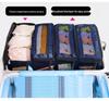 Beliebte Reise-Hängeorganizer-Tasche mit großem Fassungsvermögen für Studentenwohnheime und Kleideraufbewahrung