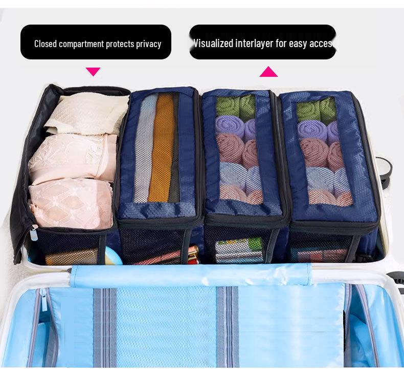 Beliebte Reise-Hängeorganizer-Tasche mit großem Fassungsvermögen für Studentenwohnheime und Kleideraufbewahrung