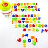 Magnetisches Alphabet für Kinder, pädagogisches Lernmagnete, Buchstaben, Zahlen, Symbole, Spielzeug, ABC 123, Kühlschrank, Plastikspielzeug