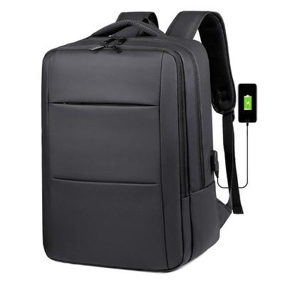 Borsa per Laptop Versatile con USB, Borsa da Viaggio con Trolley, Zaino Casual Multistrato