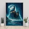 Harry Potter Magic School 5D DIY Diamond Painting Cross Stitch Castle Mosaic Embroidery Rhinestones Home Decor Kids Gift