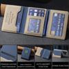 Magnetic Wallet Phone Case Holder, 3-Fold Card Holder with Stand, Compatible for iPhone 16