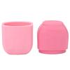 Ice Roller Comfortable Hand Feeling Removing Puffiness DIY Skin Care Reusable Silicone Face Ice Massager for HomePink