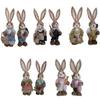 Pair of Easter Simulation Rabbit Shooting Props Dolls