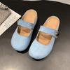 Pantofole Scarpe Casual Donna 2025 Molla Interna Rialzata Ciabatte alla Moda Pantofole Scarpe Casual