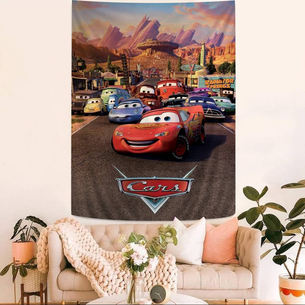 CCars DIY Wall Tapestry Art Science Fiction Room Home Decor Wall Art Decor