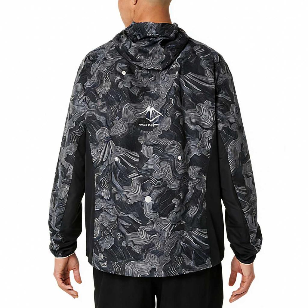 Asics Fujitrail Waterproof Long Sleeve Running Jacket Men jackets 2011D524-001