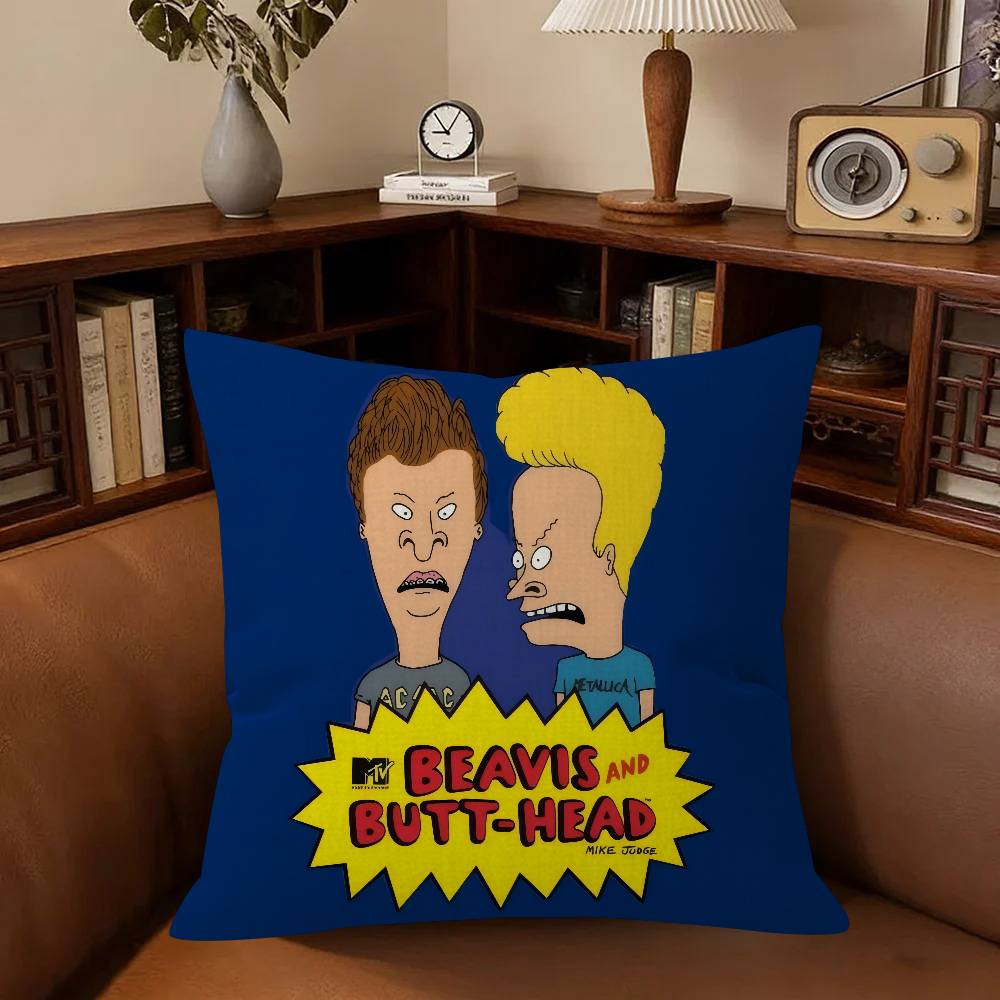 Cartoon Anime B-Beavis And Butt-Head 4 Personalized Pillow Dust Cover Bedroom Decoration Pillowcase Birthday Children Gift