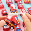 5Pcs Children'S Birthday Party Favors Baby Shower Gift Kids Cartoon Mini Pull Back Fire Truck Police Car Toys Diy Decoration
