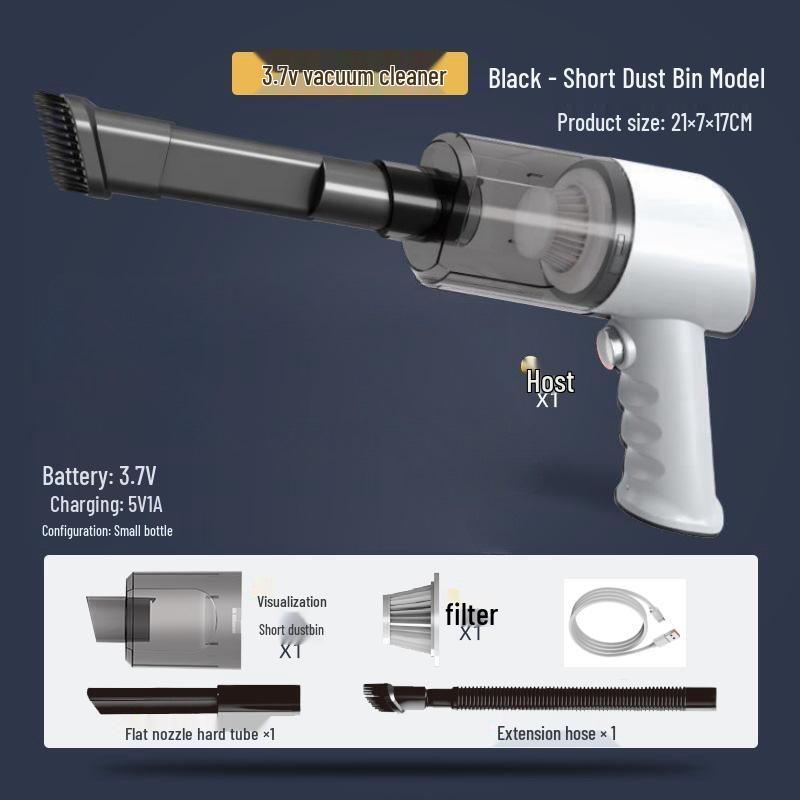 Mini Handheld Vacuum Cleaner for Car Interior and Home with High Suction