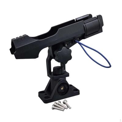 Boat Fishing Rod Holder, Side Mount Easy Installation Support Fixer, Pole Holder for Canoe,