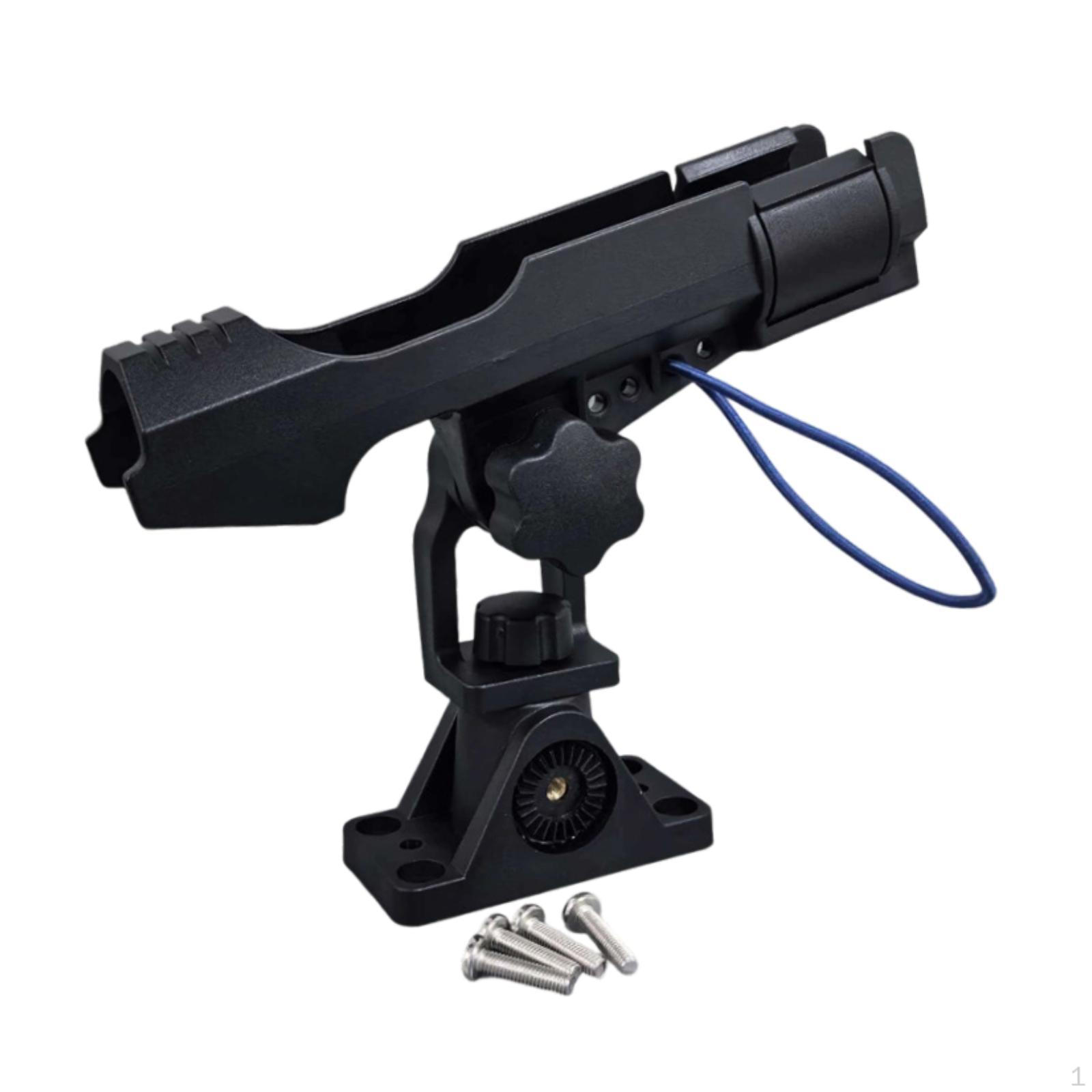 Boat Fishing Rod Holder, Side Mount Easy Installation Support Fixer, Pole Holder for Canoe,