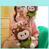 Peluche Labubu con Almohada Grande y Diseño de Pantalones con Correa para Regalo Infantil