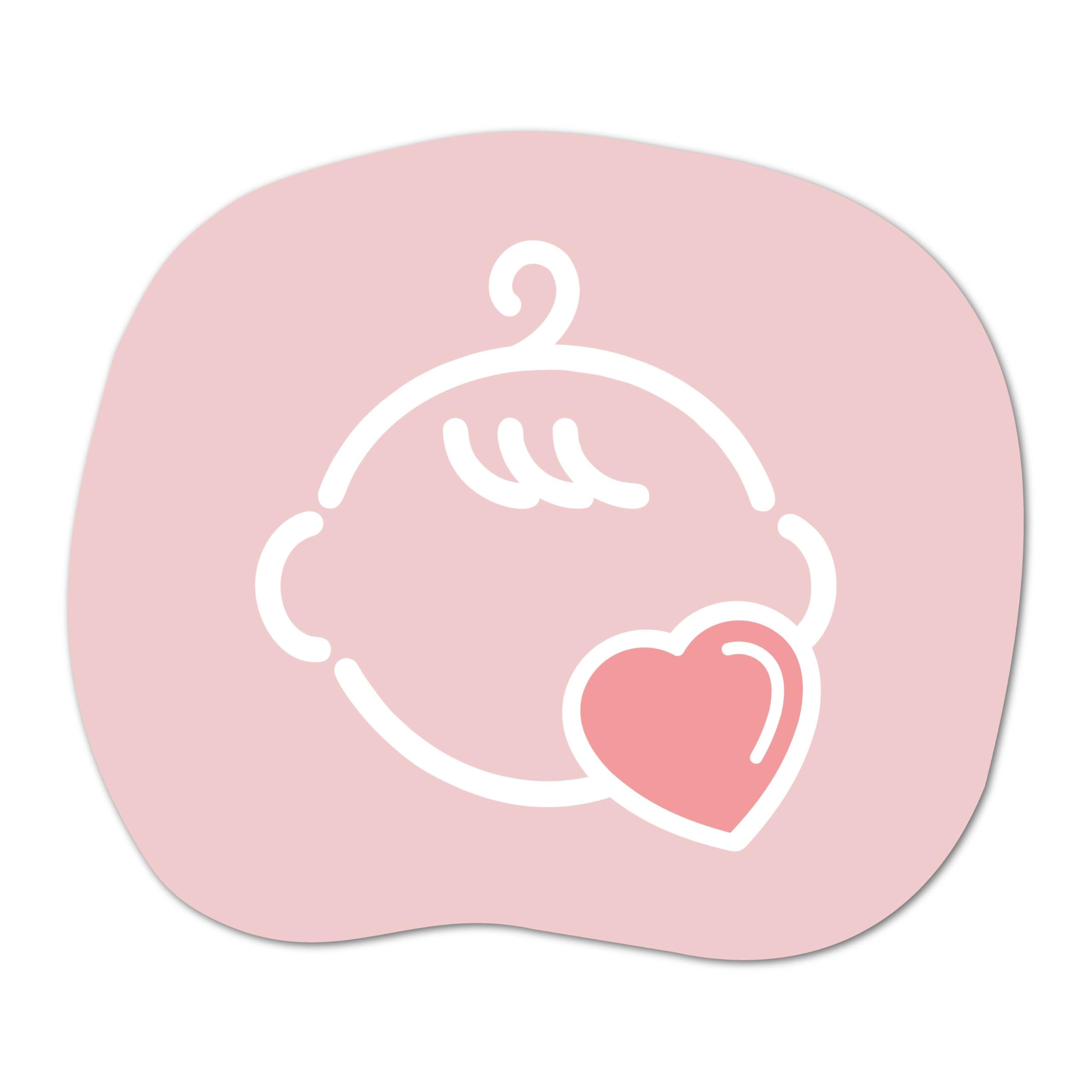 

Baby in Car Sticker Sticker Nuance [Pink] Waterproof Baby Car Cute Stylish Car Sticker UV Protection Color Made in Japan рожевий