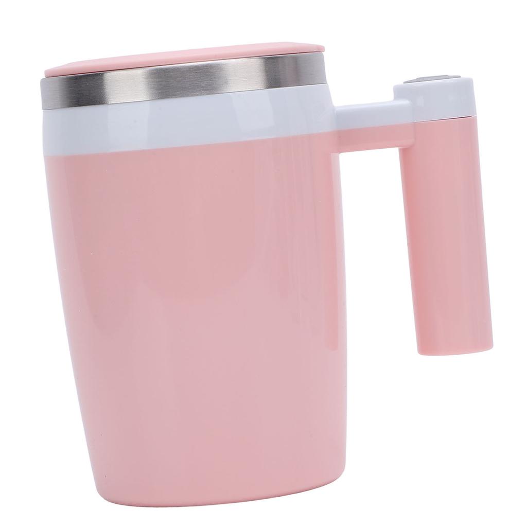 380ml Electric Mixing Mug Rechargeable Stainless Steel Self Mixing Stirring Coffee Mug for Coffee