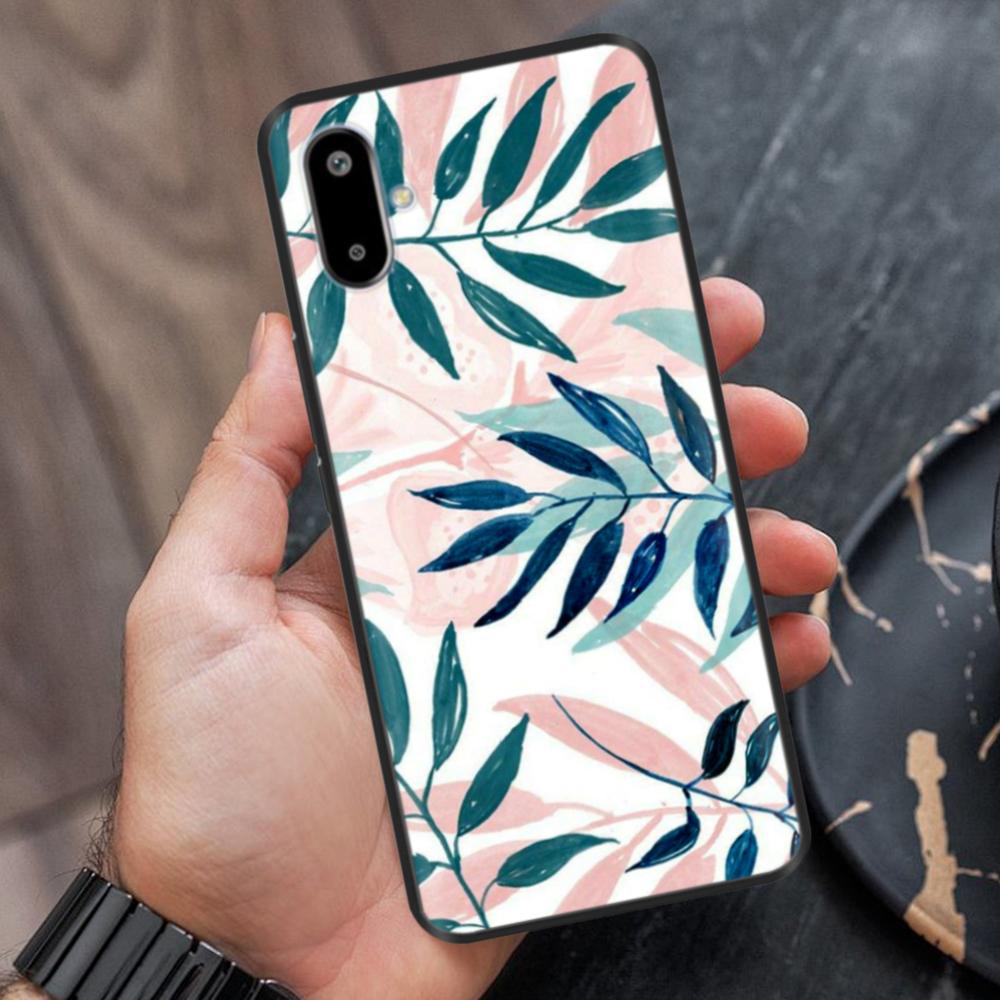 Case For Samsung Galaxy M06 Case 6.74" Cute Flower Cover Soft Silicon Matte Protective Fundas For Samsung F06 Bags Cartoon Shell