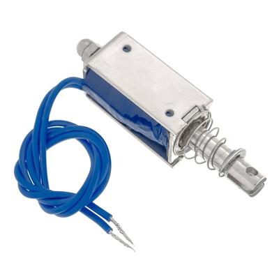 Newest Latch Lock Catch Electronic Pull Push Lock Catch Metal Mini Solenoid Special Frame Push Pull Spring Return
